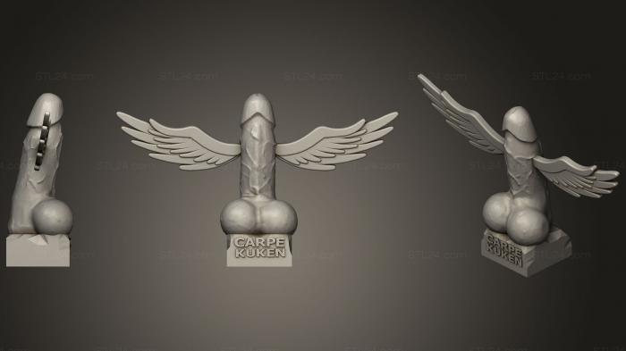 Miscellaneous figurines and statues (Wingdick, STKR_1006) 3D models for cnc